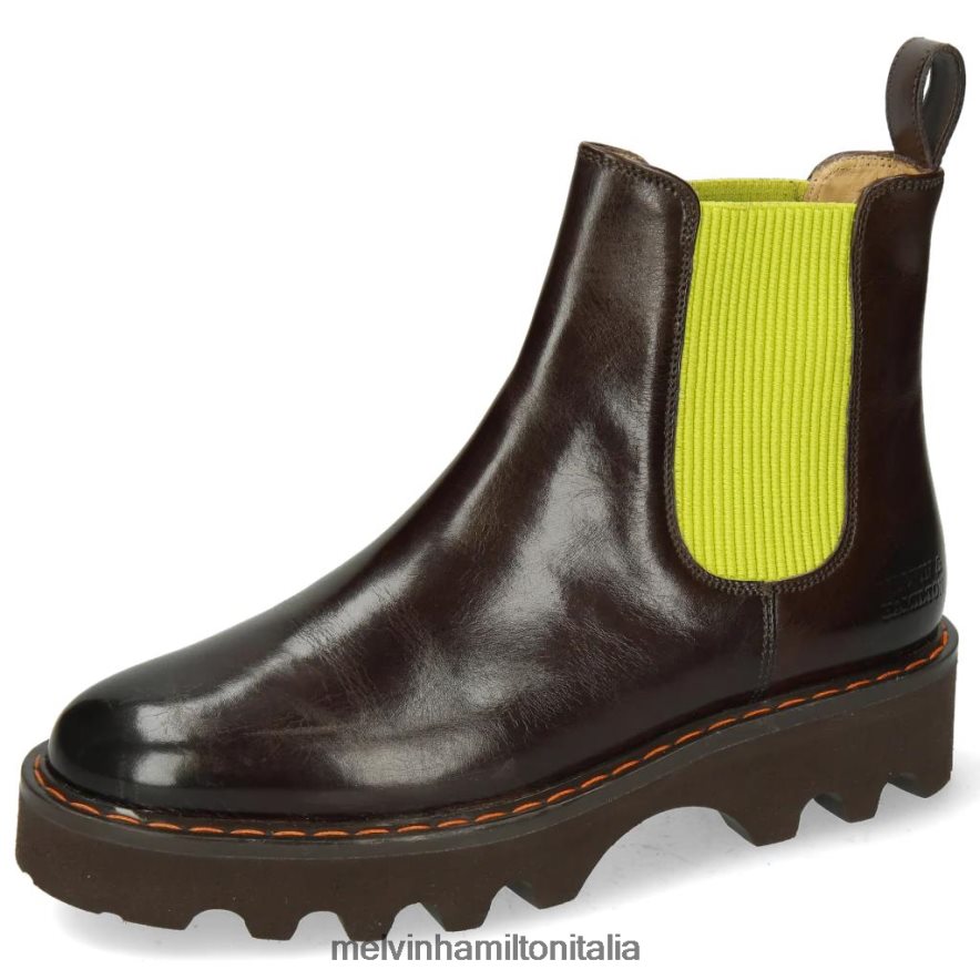 esso Melvin & Hamilton donne megan 3r marrone stivaletti L80P2P1012