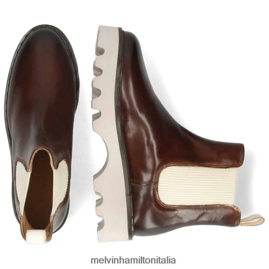 esso Melvin & Hamilton donne megan 3r marrone stivaletti L80P2P1065
