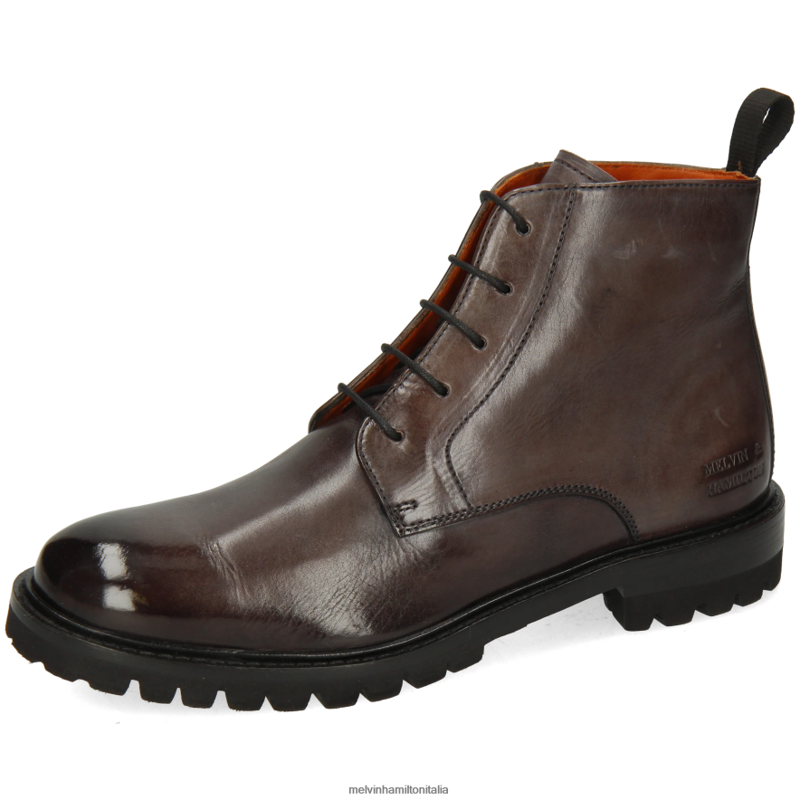 esso Melvin & Hamilton donne regina 7 grigio stivaletti L80P2P910