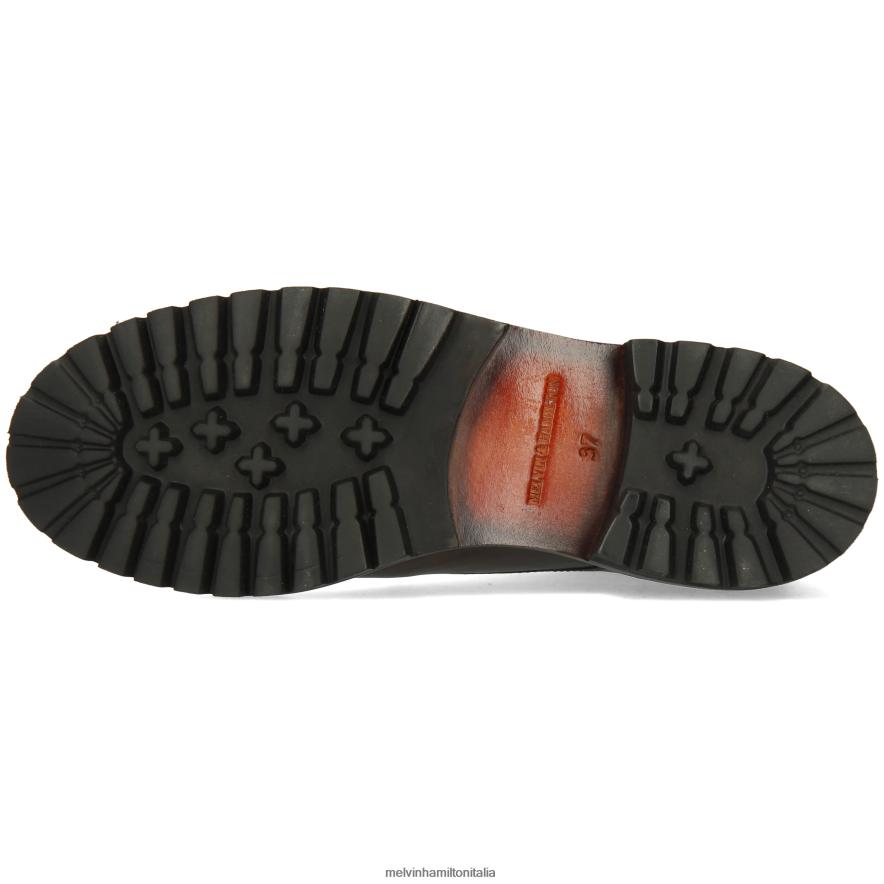 esso Melvin & Hamilton donne regina 7 grigio stivaletti L80P2P910