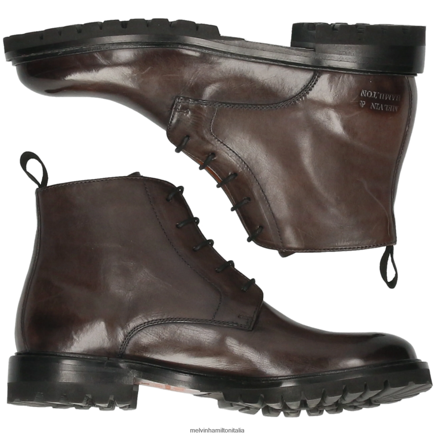 esso Melvin & Hamilton donne regina 7 grigio stivaletti L80P2P910