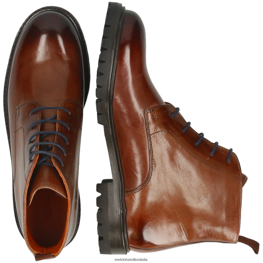 esso Melvin & Hamilton donne regina 7 marrone stivaletti L80P2P787