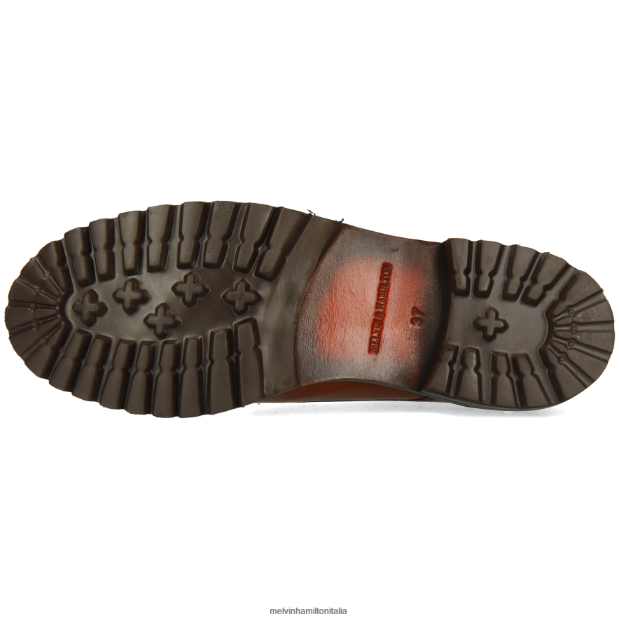 esso Melvin & Hamilton donne regina 7 marrone stivaletti L80P2P895