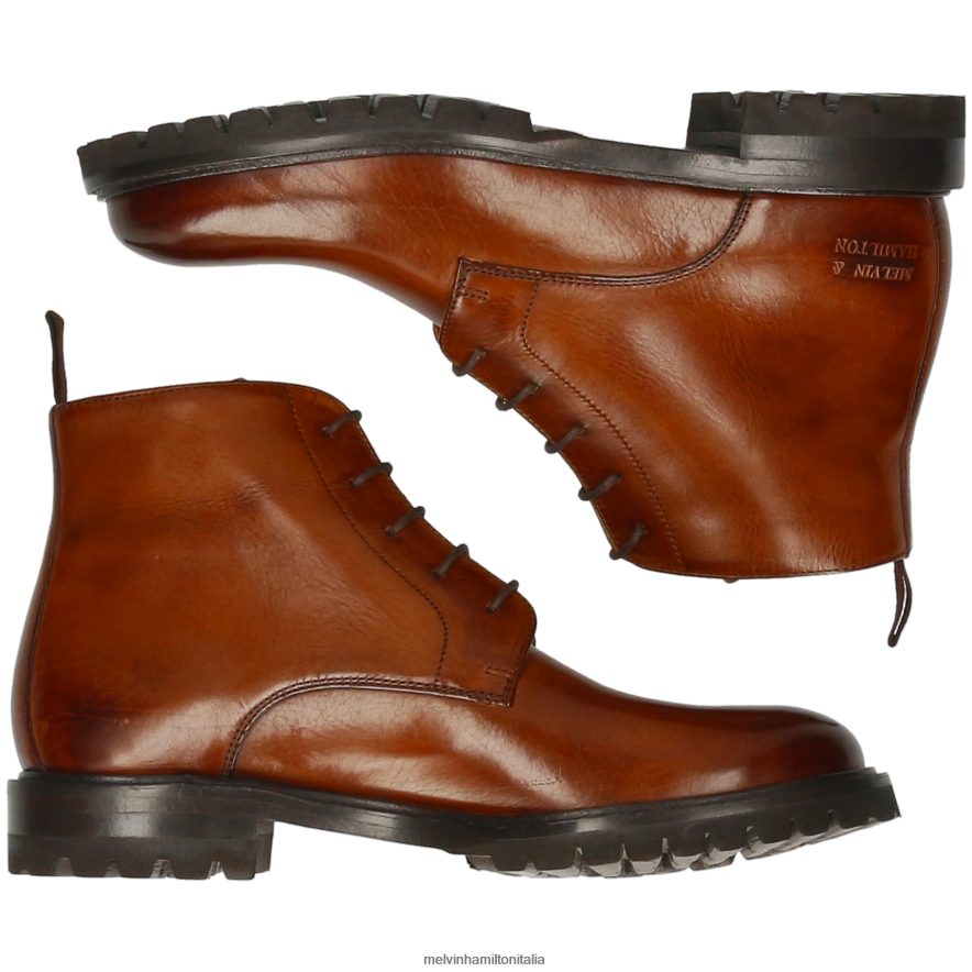 esso Melvin & Hamilton donne regina 7 marrone stivaletti L80P2P895