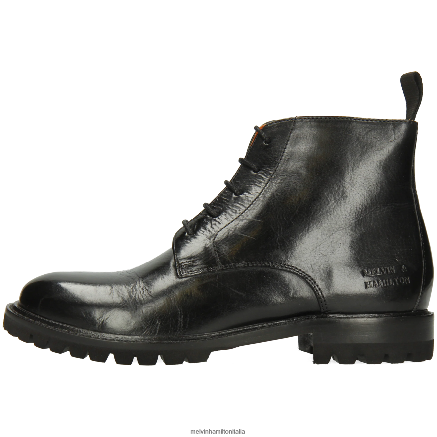 esso Melvin & Hamilton donne regina 7 nero stivaletti L80P2P792