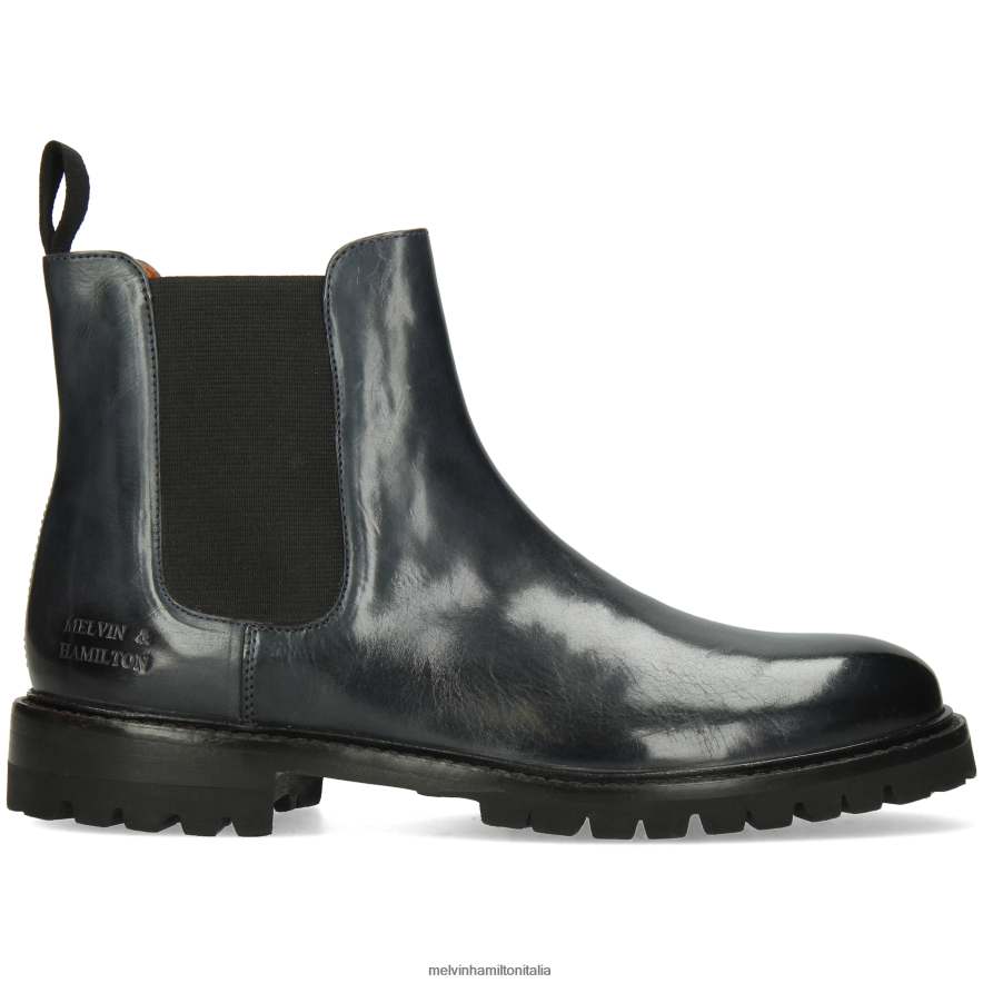 esso Melvin & Hamilton donne regina 8 blu stivaletti L80P2P903