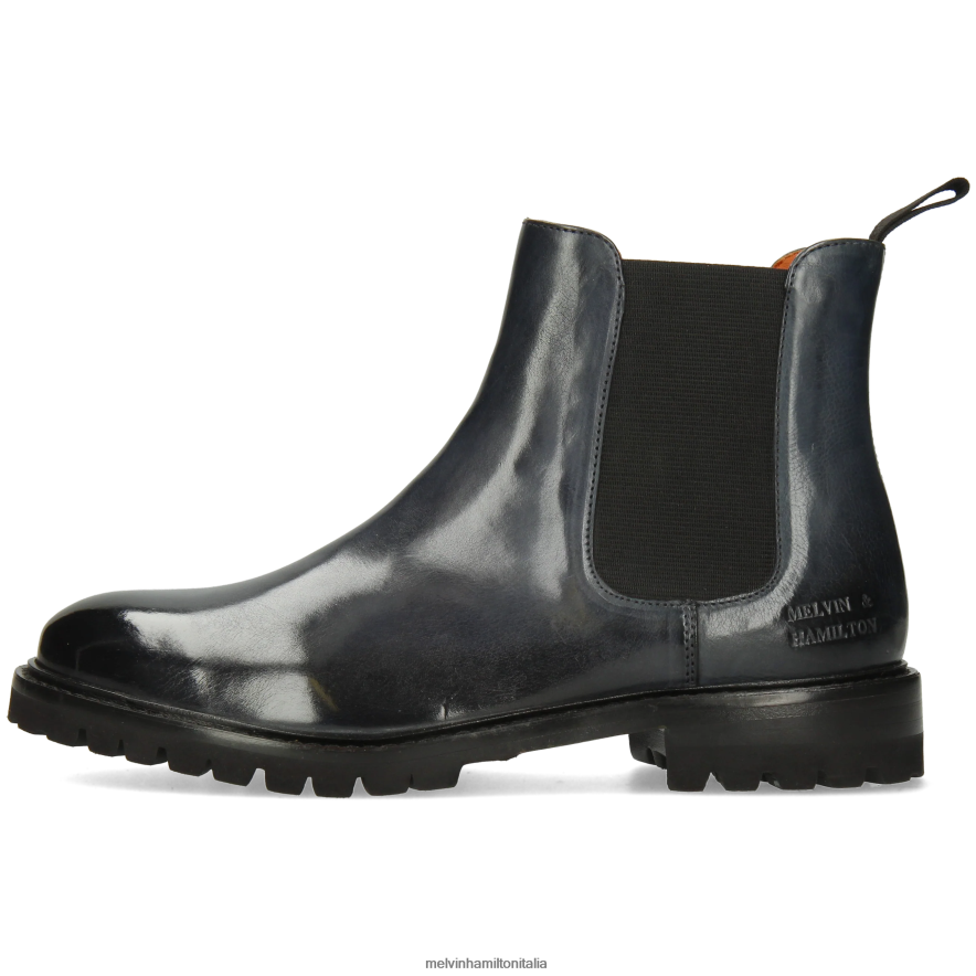 esso Melvin & Hamilton donne regina 8 blu stivaletti L80P2P903