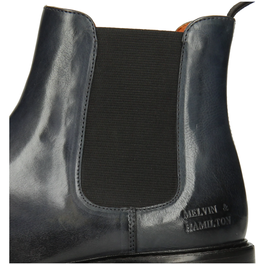 esso Melvin & Hamilton donne regina 8 blu stivaletti L80P2P903