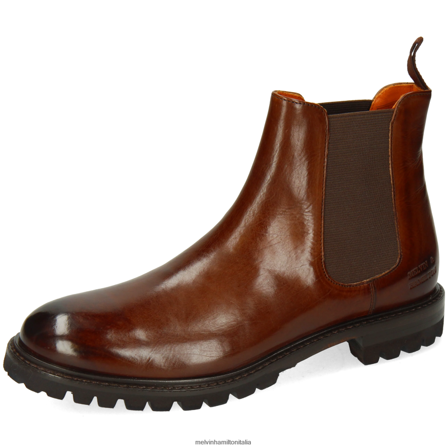 esso Melvin & Hamilton donne regina 8 marrone stivaletti L80P2P818