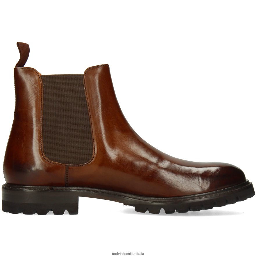 esso Melvin & Hamilton donne regina 8 marrone stivaletti L80P2P818