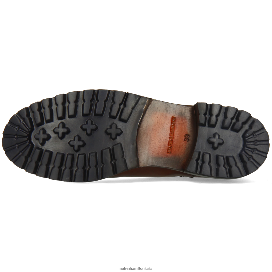 esso Melvin & Hamilton donne regina 8 marrone stivaletti L80P2P818