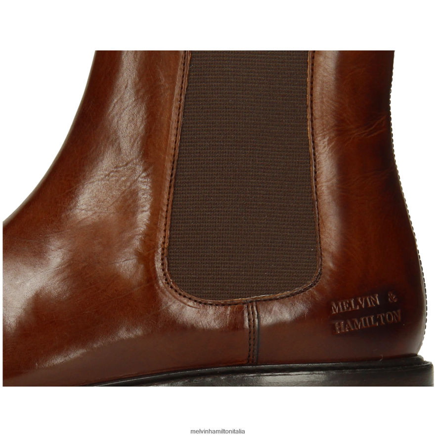 esso Melvin & Hamilton donne regina 8 marrone stivaletti L80P2P818