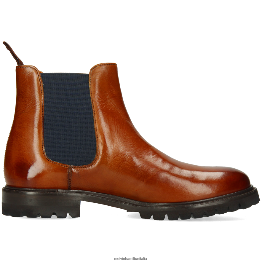 esso Melvin & Hamilton donne regina 8 marrone stivaletti L80P2P823