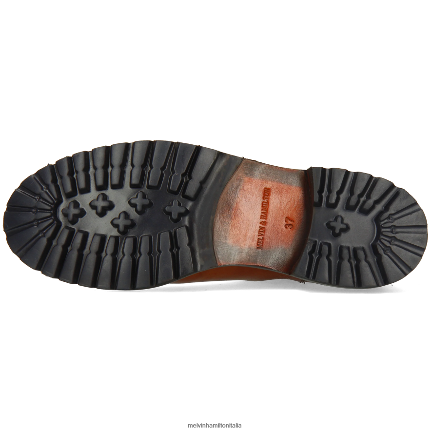 esso Melvin & Hamilton donne regina 8 marrone stivaletti L80P2P823