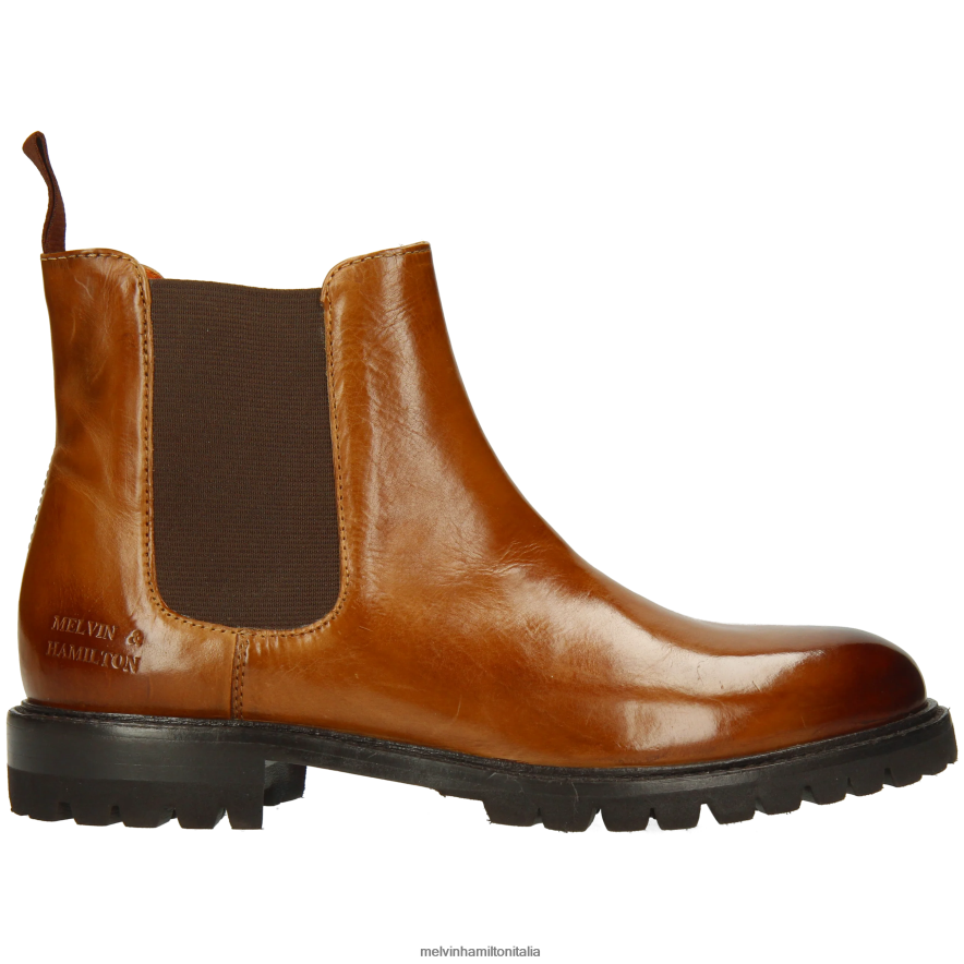 esso Melvin & Hamilton donne regina 8 marrone stivaletti L80P2P826