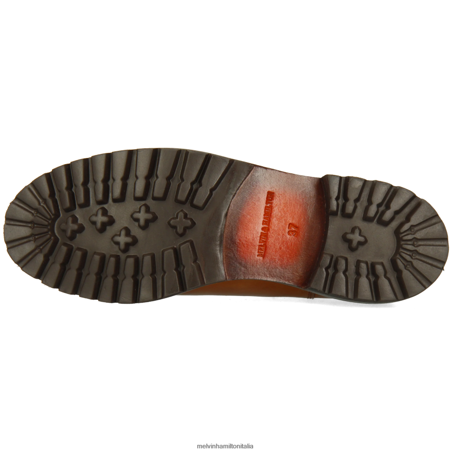 esso Melvin & Hamilton donne regina 8 marrone stivaletti L80P2P826