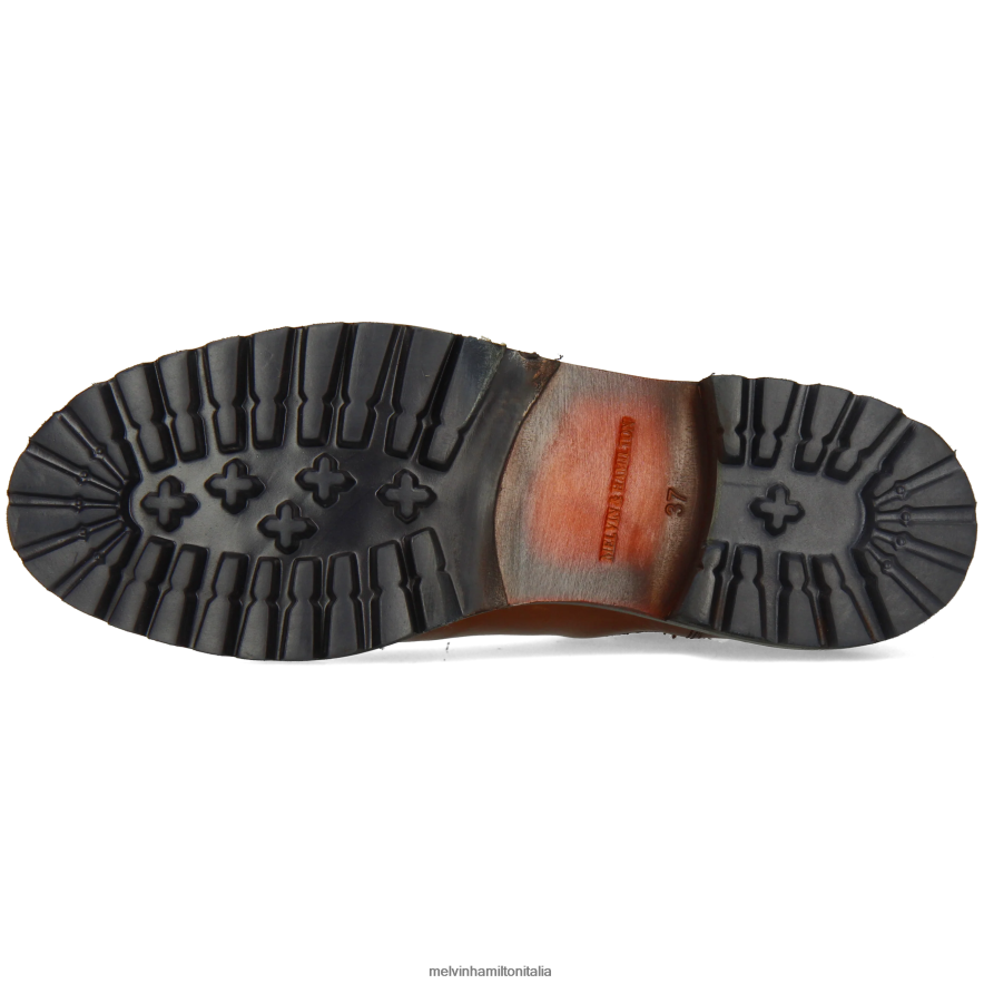 esso Melvin & Hamilton donne regina 8 marrone stivaletti L80P2P854