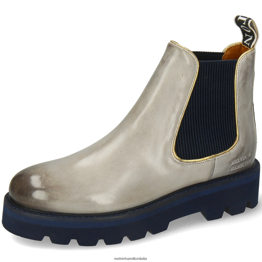 esso Melvin & Hamilton donne sibilla 6 grigio stivaletti L80P2P827