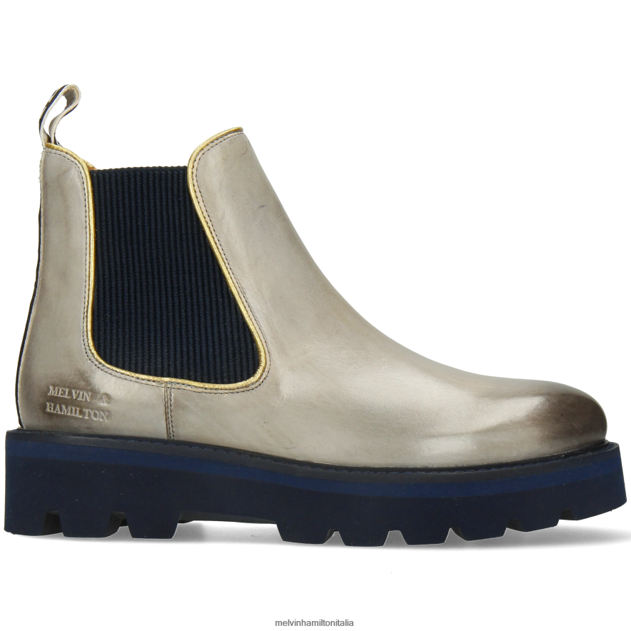 esso Melvin & Hamilton donne sibilla 6 grigio stivaletti L80P2P827