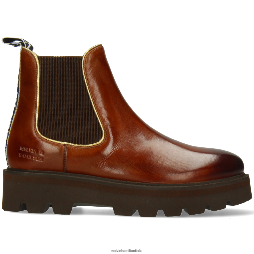 esso Melvin & Hamilton donne sibilla 6 marrone stivaletti L80P2P830