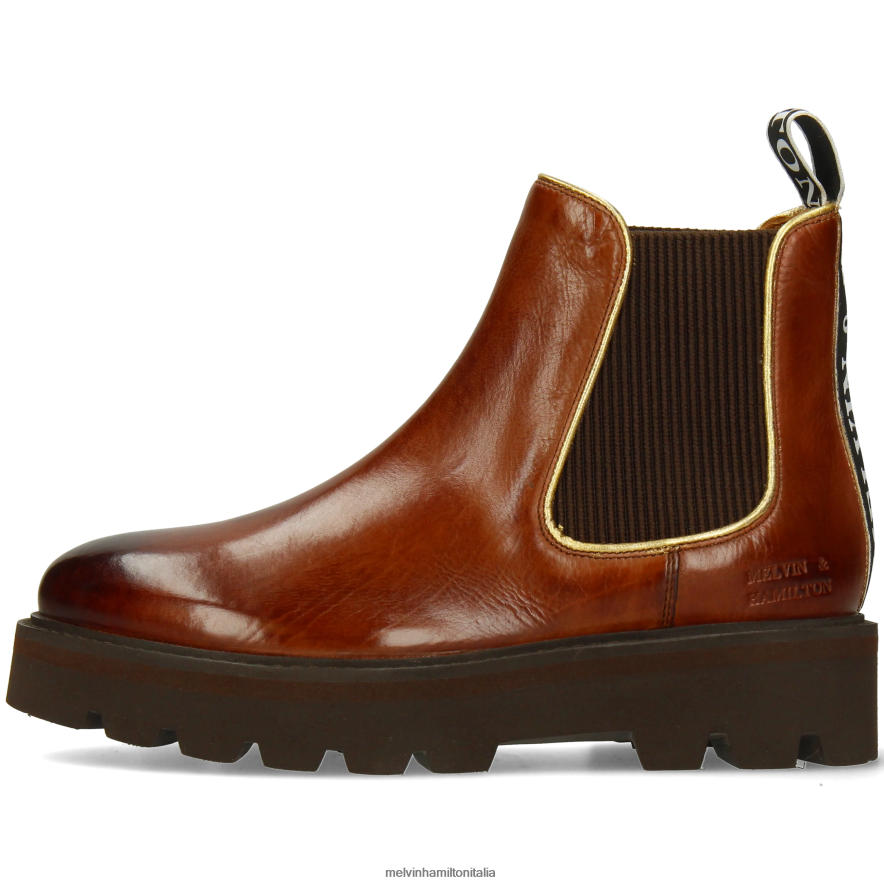 esso Melvin & Hamilton donne sibilla 6 marrone stivaletti L80P2P830