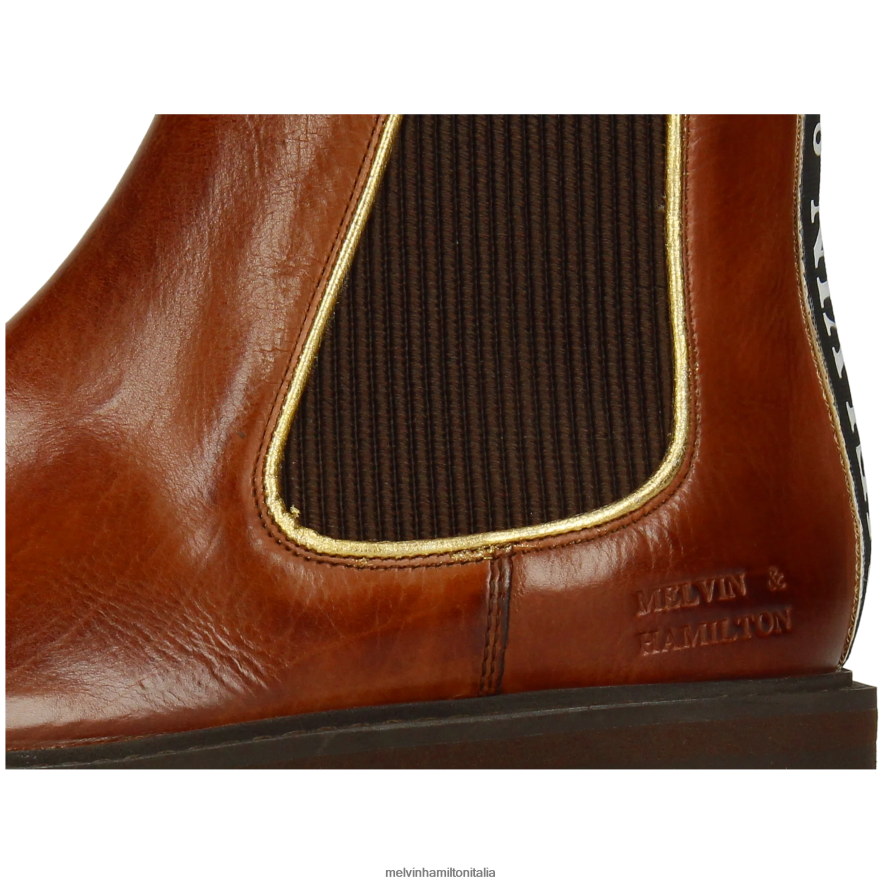 esso Melvin & Hamilton donne sibilla 6 marrone stivaletti L80P2P830