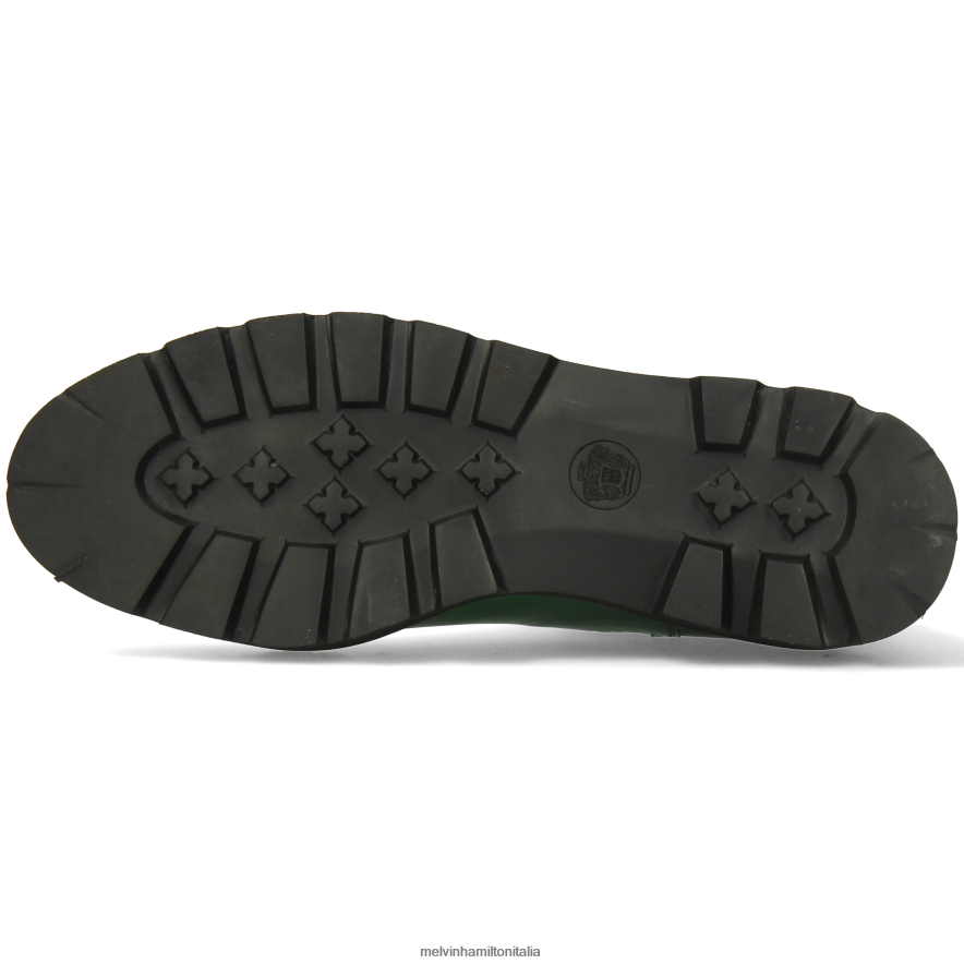 esso Melvin & Hamilton donne sibilla 6 verde stivaletti L80P2P825