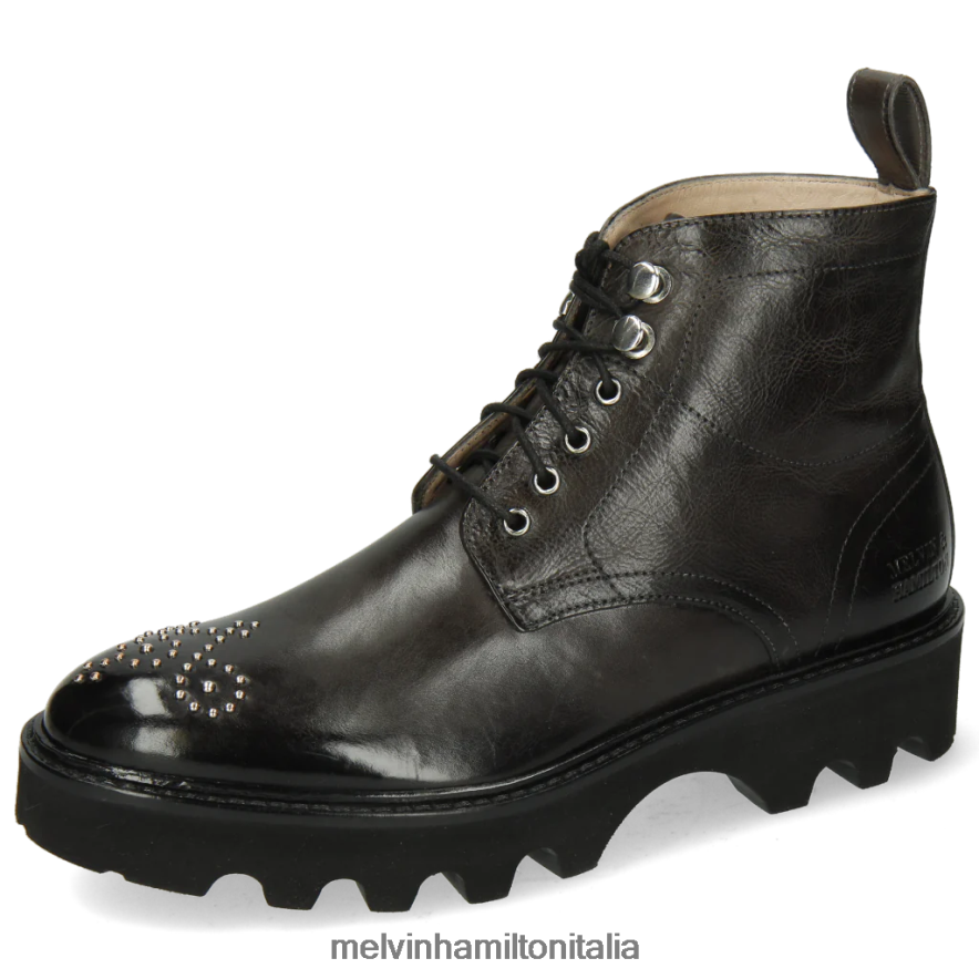 esso Melvin & Hamilton donne sortita 109 grigio stivaletti L80P2P1048