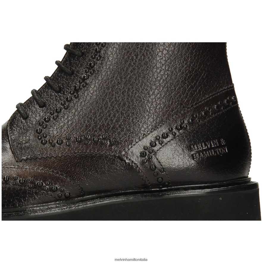 esso Melvin & Hamilton donne sortita 120 nero stivaletti L80P2P882