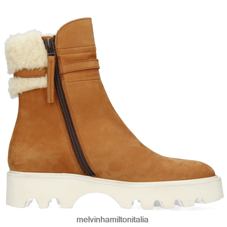 esso Melvin & Hamilton donne sortita 138 marrone stivaletti L80P2P1090