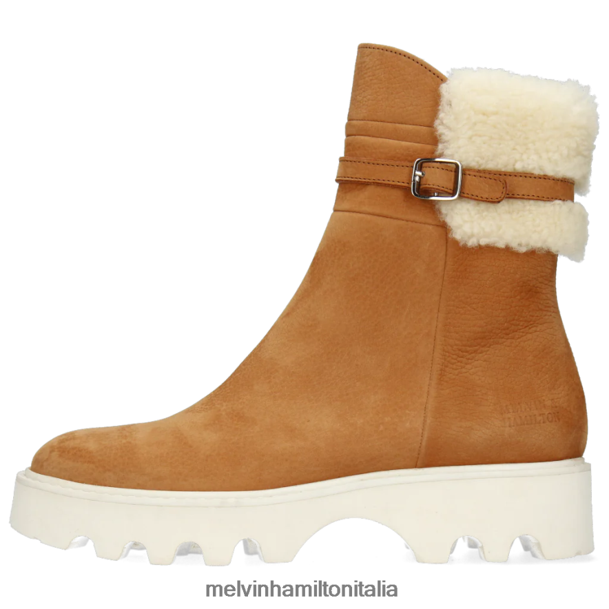 esso Melvin & Hamilton donne sortita 138 marrone stivaletti L80P2P1090