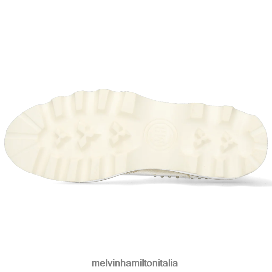 esso Melvin & Hamilton donne sortita 167 bianco stivaletti L80P2P1123