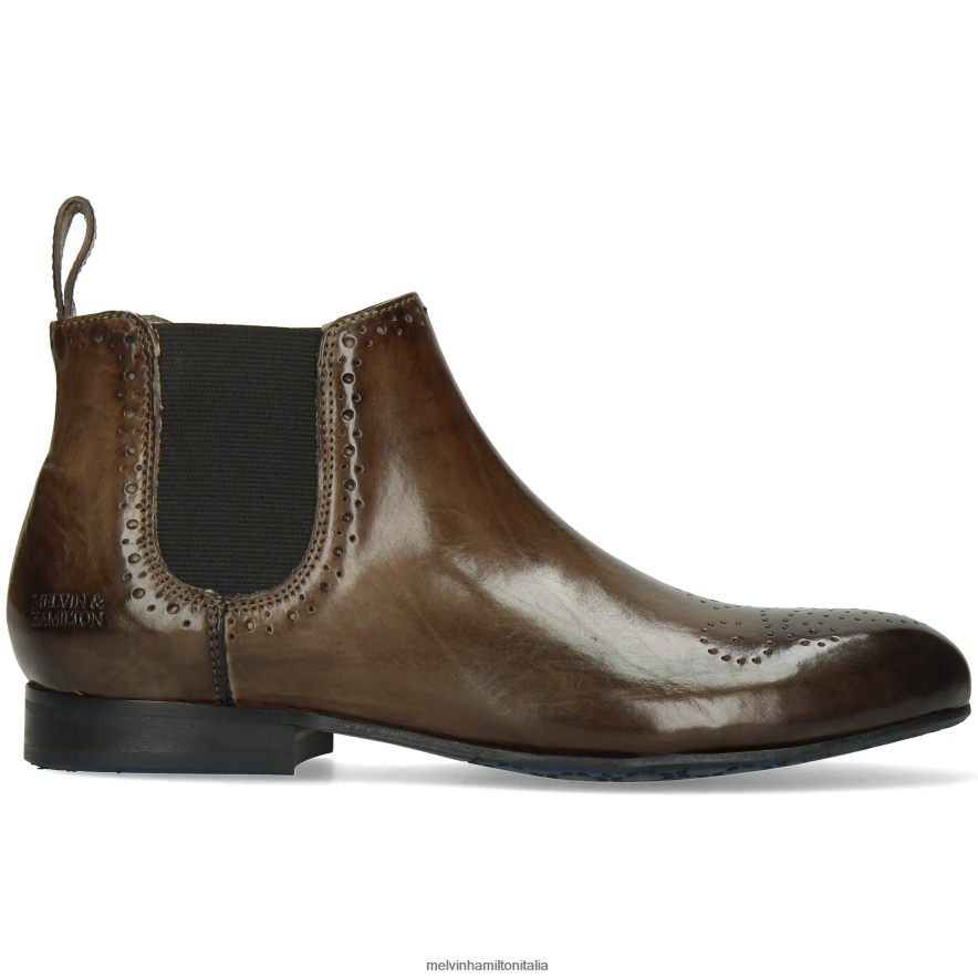 esso Melvin & Hamilton donne sortita 16 grigio stivaletti L80P2P798