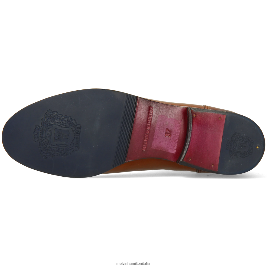 esso Melvin & Hamilton donne sortita 16 marrone stivaletti L80P2P893