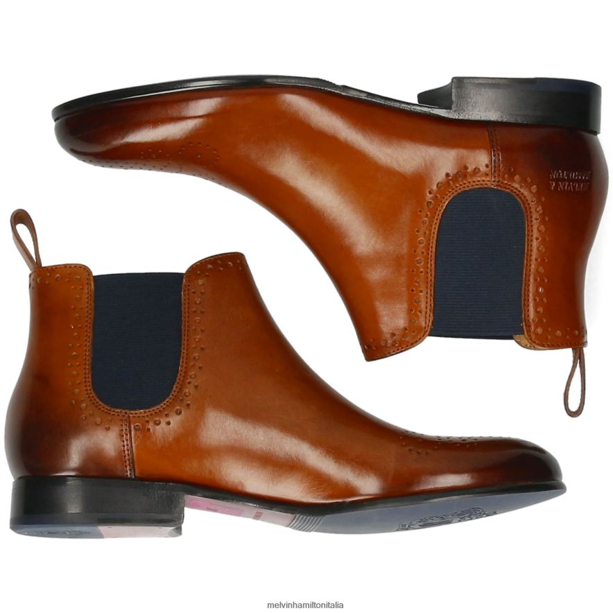 esso Melvin & Hamilton donne sortita 16 marrone stivaletti L80P2P893