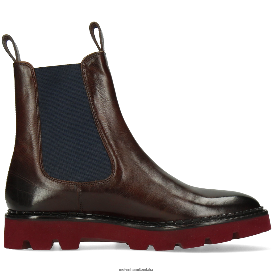 esso Melvin & Hamilton donne sortita 186 marrone stivaletti L80P2P860
