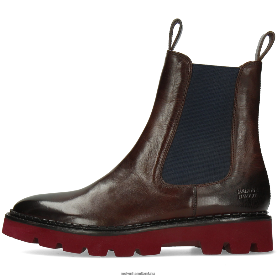 esso Melvin & Hamilton donne sortita 186 marrone stivaletti L80P2P860