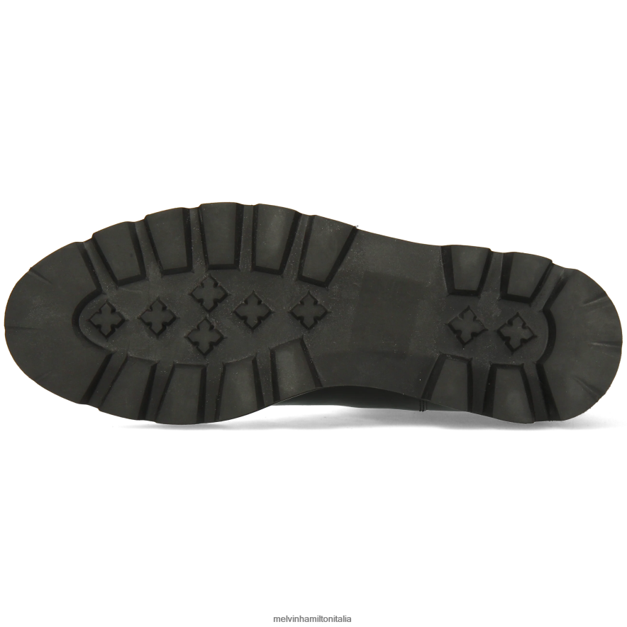 esso Melvin & Hamilton donne sortita 186 nero stivaletti L80P2P908