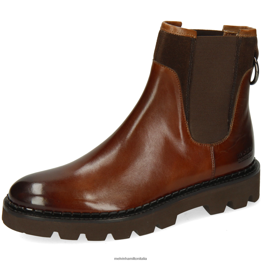 esso Melvin & Hamilton donne sortita 187 marrone stivaletti L80P2P896