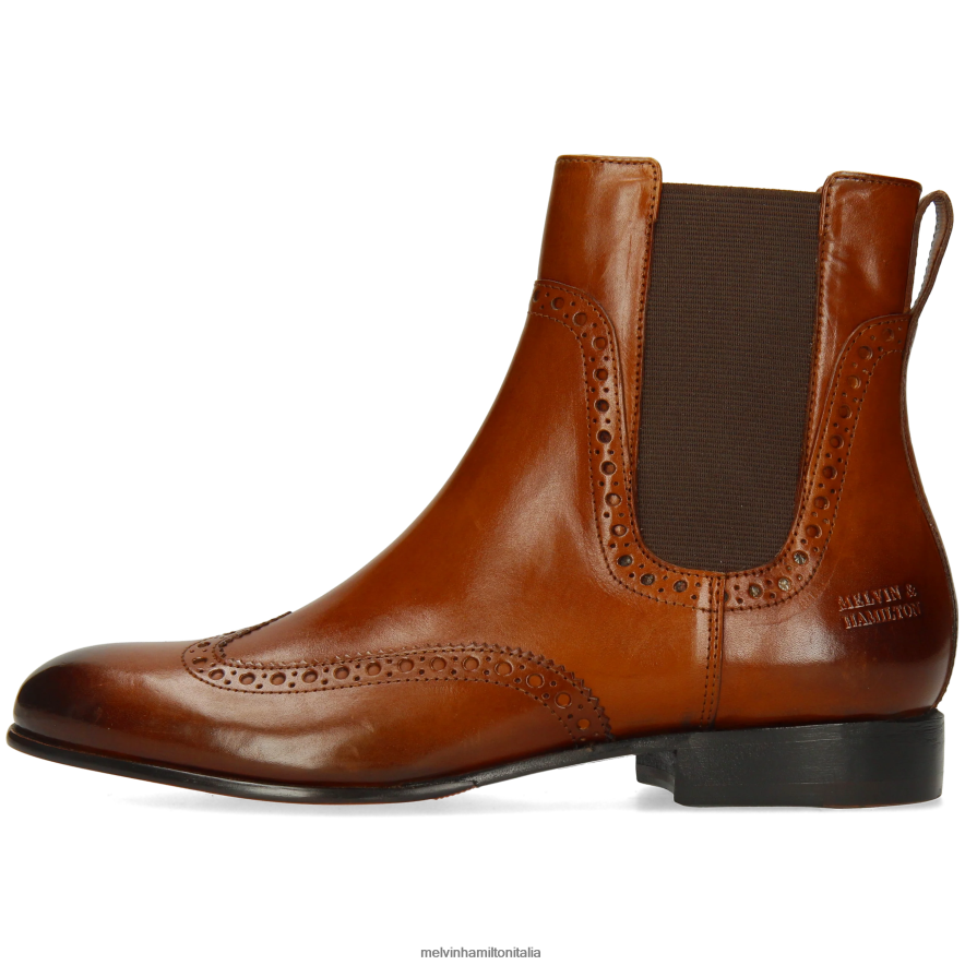 esso Melvin & Hamilton donne sortita 192 marrone stivaletti L80P2P842