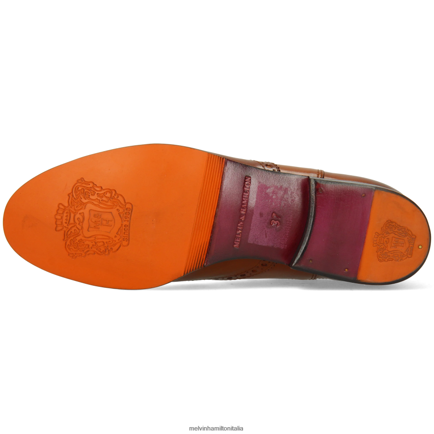 esso Melvin & Hamilton donne sortita 192 marrone stivaletti L80P2P842