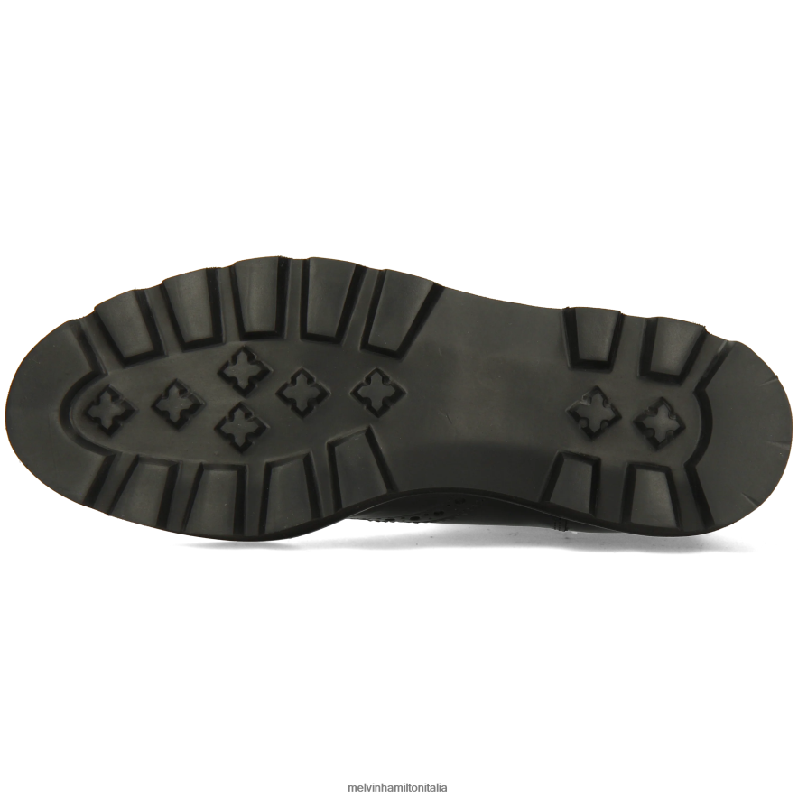 esso Melvin & Hamilton donne sortita 192 nero stivaletti L80P2P802