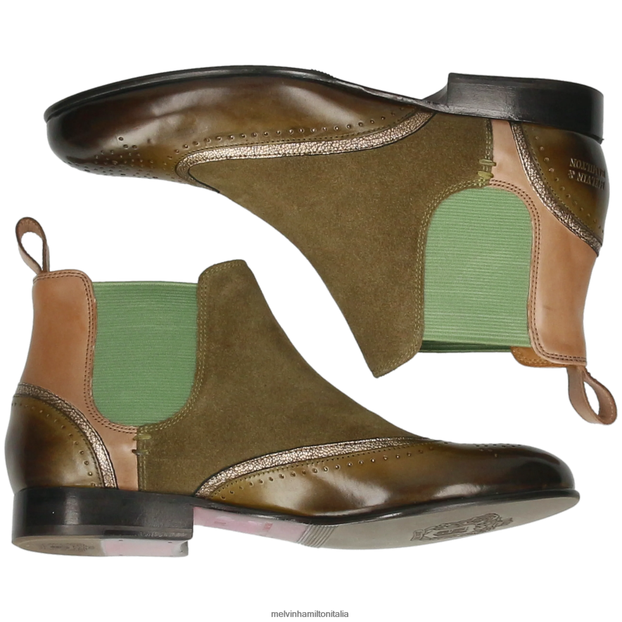 esso Melvin & Hamilton donne sortita 19 multi stivaletti L80P2P956