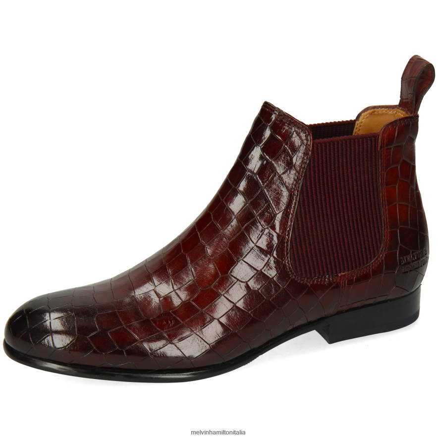 esso Melvin & Hamilton donne sortita 25 viola stivaletti L80P2P887