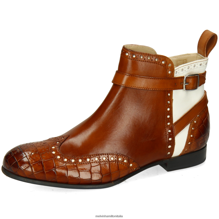 esso Melvin & Hamilton donne sortita 60 marrone stivaletti L80P2P819
