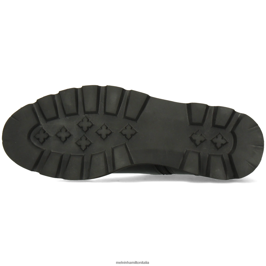 esso Melvin & Hamilton donne sortita 85 nero stivaletti L80P2P849