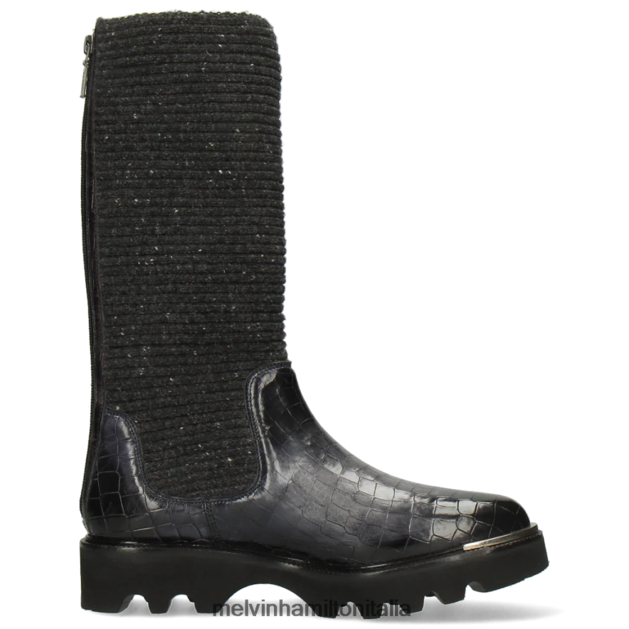 esso Melvin & Hamilton donne Elena 9 grigio stivali L80P2P1208