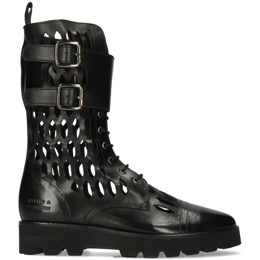 esso Melvin & Hamilton donne Selina 50 nero stivali L80P2P1158