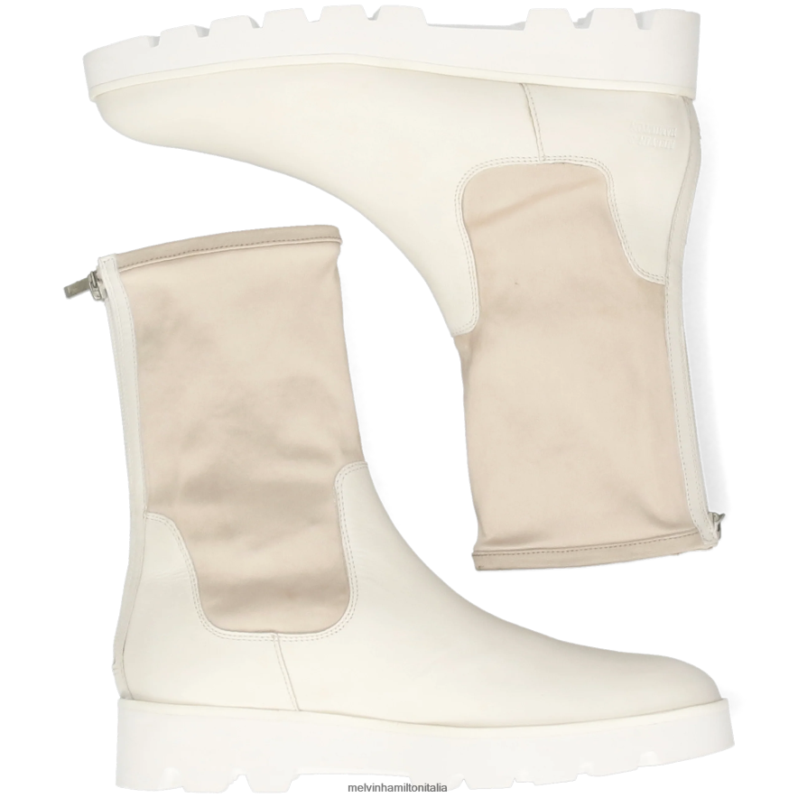 esso Melvin & Hamilton donne Susanna 69 bianco stivali L80P2P1228