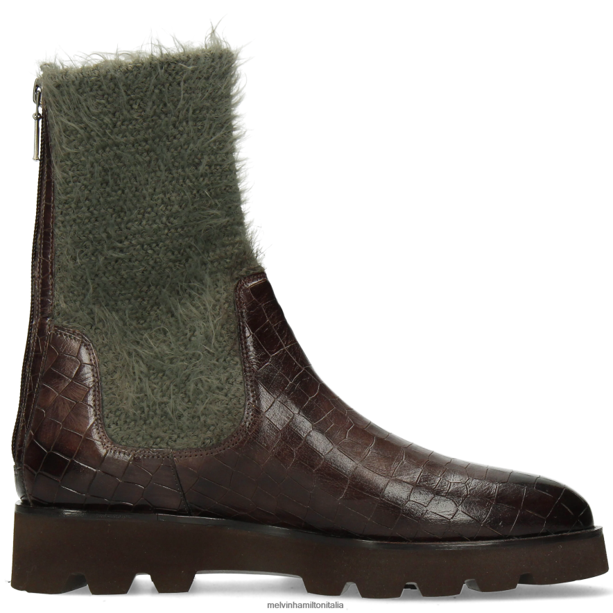 esso Melvin & Hamilton donne Susanna 69 cachi stivali L80P2P1235